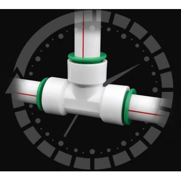 PPR Fittings Water Supply Customized Support ODM Round Head Casting Quick