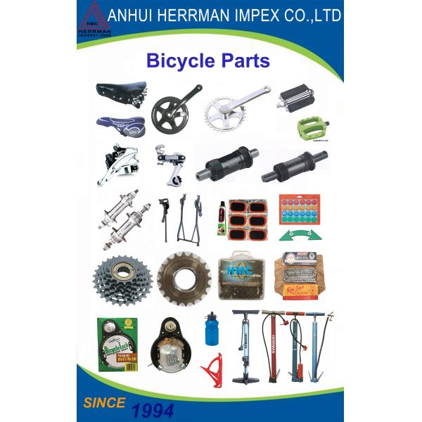 OEM Complete Bicycle Parts And Accessories High Precision Lightweight ISO9001