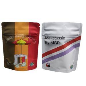 Digital Printing Bag 3.5G 1LB Soft Touch Holographic Pouch High Barrier Smell