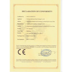 Shandong Haicheng New Materials Co,.Ltd Certifications