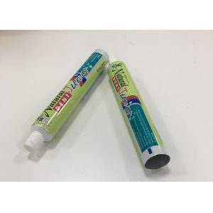 100g Aluminum Barrier Laminated Toothpaste Packaging Tube With Flip Top