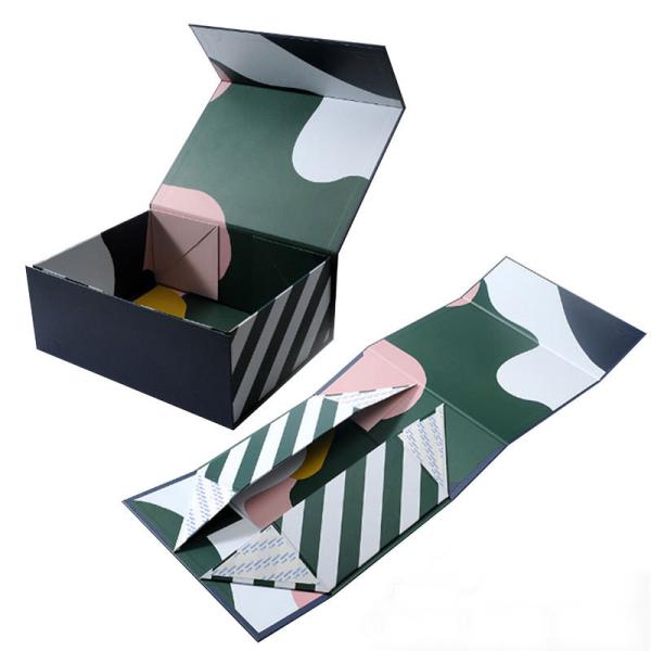 Buy Personalized Gift Boxes Foldable With Magnetic Flap And Ribbon at wholesale prices