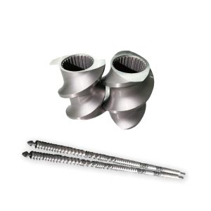 Parallel Twin Screw Extruder Accessories Steel Threaded Fittings Elements
