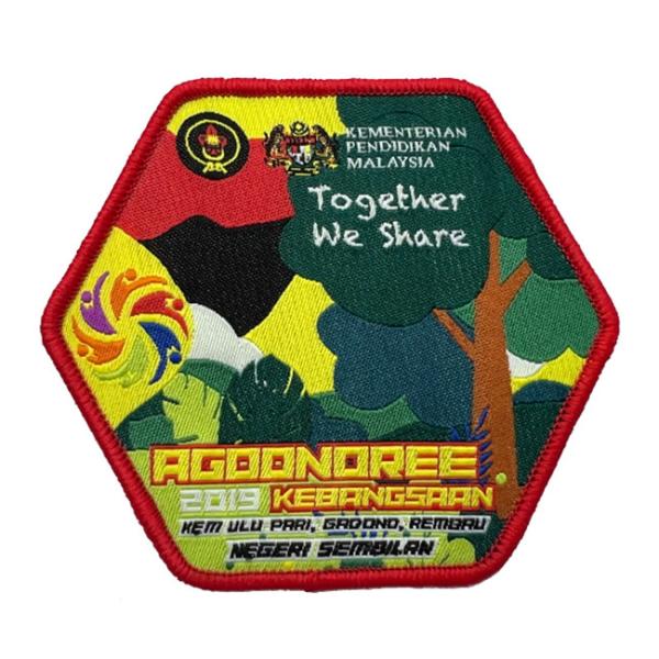 Buy Washable Custom Fire Department Patches Shrinkproof Custom Team Patches at wholesale prices