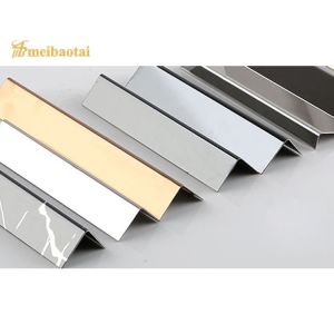 China Stainless Steel Strip L Profile Sustainable L Tile Trim on sale