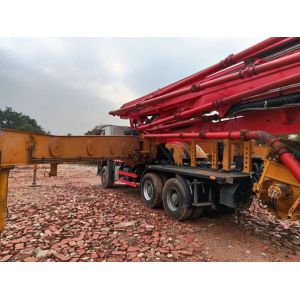 Second Hand 2018 Year 49m Sany Concrete Pump Truck