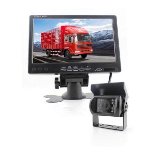 12V-24V wireless 7 inch lcd monitor wireless rear view camera for truck
