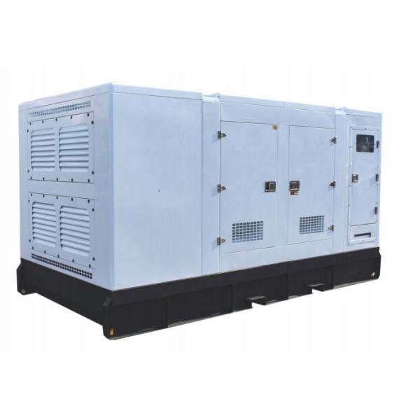 White 140kw-300kw IP23Protection Grade Standby Generator Set with Noise Level
