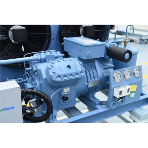 Commercial Refrigeration Condensing Unit Reciprocating Air Cold Condenser