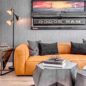Nordic Latex Technology Fabric Sofa Small Loft Industrial Style Retro Living