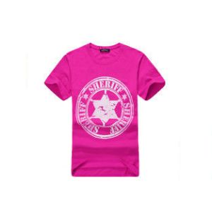 Casual Print T - Shirts Three - Dimensional Shape With Personalised Printed