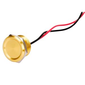 Ip68 Mechanical Piezo Touch Switches Push Button 25mm Aluminum Momenatry