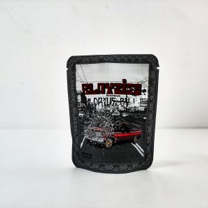 Foil Laminated Mylar weed Bags Smell Proof 3.5g Plastic Resealable ziplockk