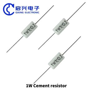 High Power Wirewound Resistor 5W 10W 20W 100W 47 50 100 ohm Ceramic Cement