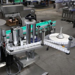 Good Quality Glass / Plastic Square Bottle Labeling Machine With Filling /