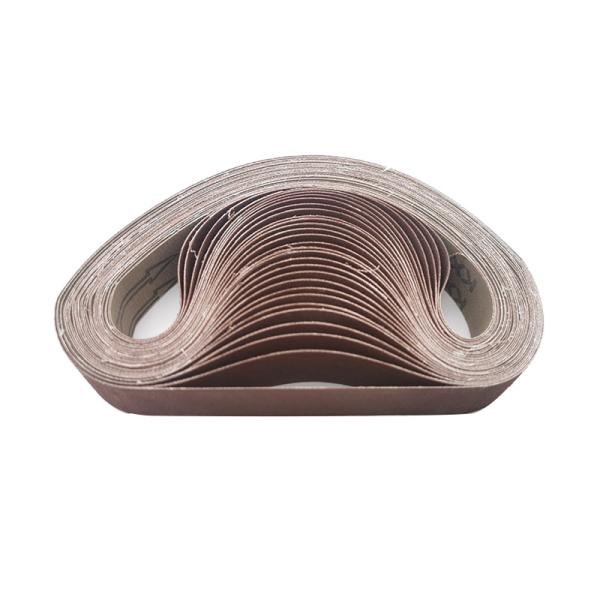 Manufacturer Wholesale Coarse and fine abrasive surface polishing belt Ceramic Metal Grinding Strips