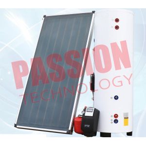 Natural Circulation Split Solar Water Heater Flat Plate Copper Connection