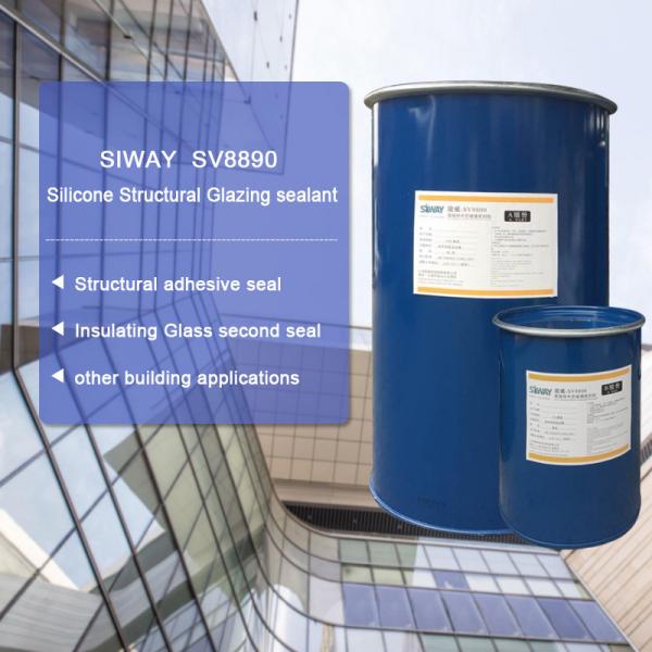 Buy Two Component Silicone Construction Adhesive Sealant Black / White Color at wholesale prices