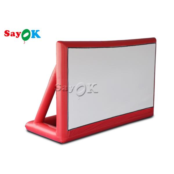 Inflatable Theater Screen Customized 7.25m 24ft Pvc Inflatable Movie Screen