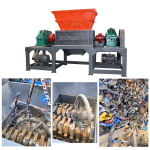 Single Shaft Metal Crusher Machine Stainless Steel Shredder Machine