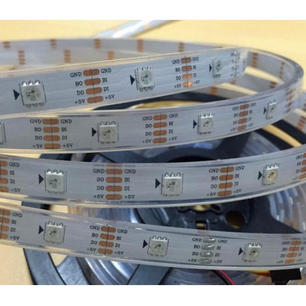Buy Addressable 5m 30LEDs/m DC5V WS2813 RGB led pixel strip,with 30pixels/M;WHITE PCB at wholesale prices