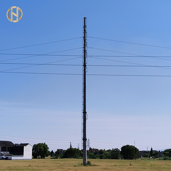 Buy 40Ft Electric Steel Pole Polygonal By  CNC Laser Cutting at wholesale prices