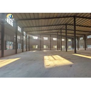 Strong Prefabricated Steel Structure Portal Frame Galvanized Steel Building