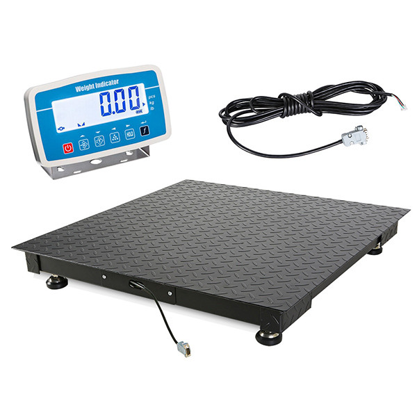 Buy Digital Electronic Platform Scale Heavy Duty Weighing Floor Scale Industrial at wholesale prices