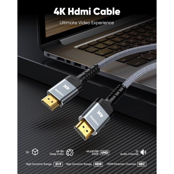 Buy 4K 60Hz HDMI Fiber Optical Cable - Long Distance HDMI Transmission at wholesale prices