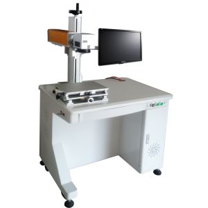 Laser drilling machine 50W brass laser engraving machine 100 * 100mm