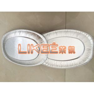Barbecue 250ml Aluminium Foil Food Container With Clear Lids