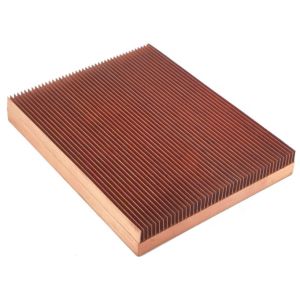 Industrial Skived Fin Heat Sink Manufacturing High Thermal Conductivity CE