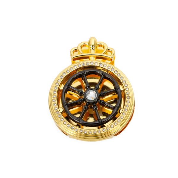 Buy Crown Steering Wheel Clutch Lock Handbag Hardware Purse Accessory at wholesale prices
