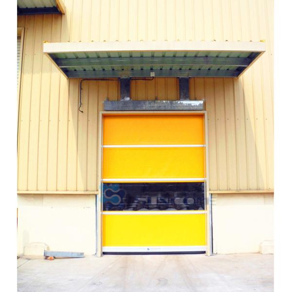 Colorful Quick Interior High Speed Shutter Door With Wind - Bar