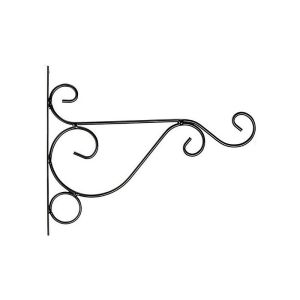 Flower 21*25.5cm Metal Hanging Plant Bracket Indoor