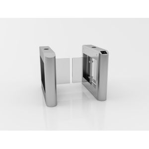 Indoor Lobby Entry Face Recognition Turnstile Single Direction With Security