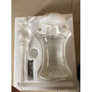 SGS Stainless Aluminum Hesen Hookah Shisha Glass