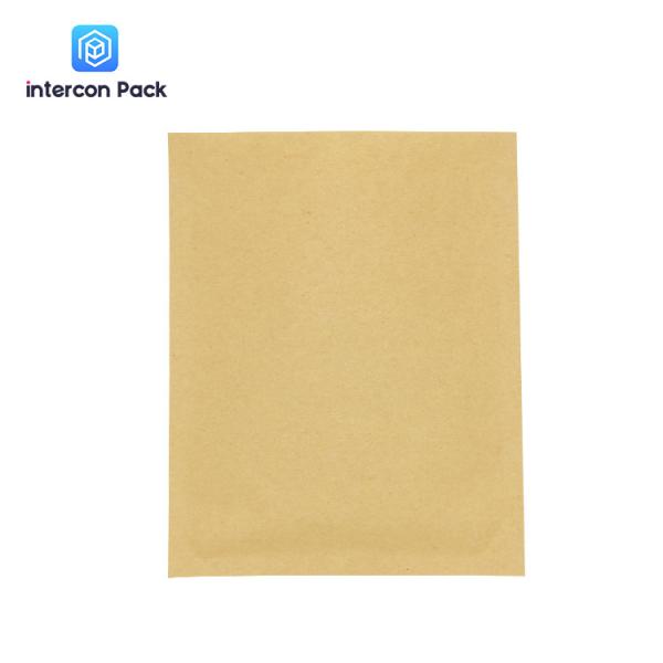 Buy tough Resealable Kraft Paper Pouch Biodegradable Water Resistant at wholesale prices