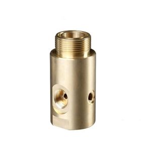 Metal Processing Machinery Parts Brass Flanges Part for Precision CNC Machining