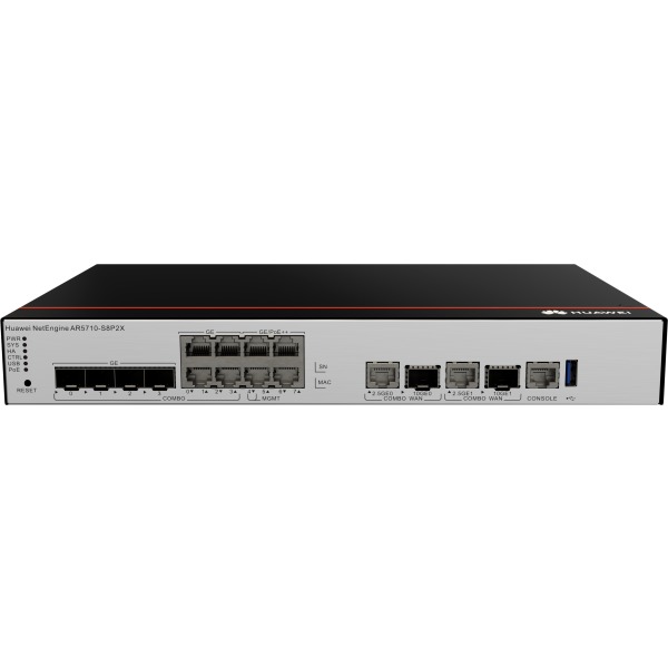 Buy Huawei AR5710-S8P2X Enterprise Router with Dual 10GE Ports at wholesale prices