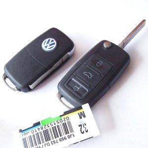 China flexible and durable  volkswagen replacement folding keys with high rigidity on sale