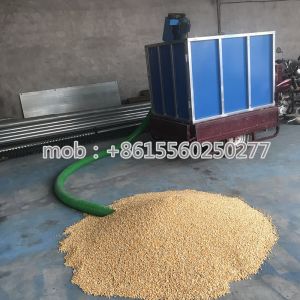 Portable high efficiency car carrying pipeline screw conveyor