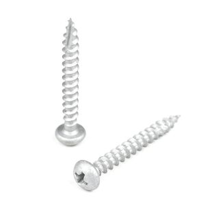 Stainless Steel Ruspert Screws for Wood Guardrail 35mm Round Head Easy to and