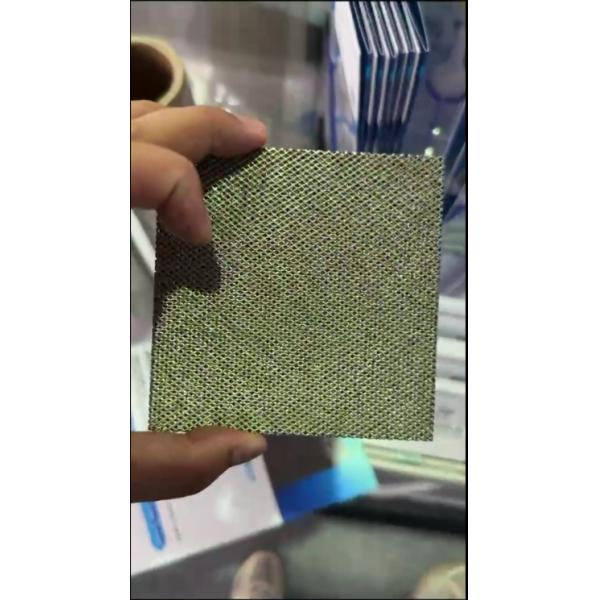 Buy 0.6mm Thickness Titanium Fiber Felt With 0.5mm Thickness Titanium Mesh As GDL/PTL In PEM Waterelectrolysis at wholesale prices