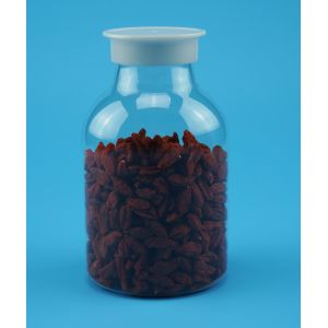 Screw Lid Small Sugar Canister , Transparent Kitchen Storage Jars 345Ml