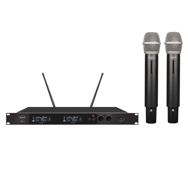 Buy True Diversity Dual Channel UHF Digital Wireless Microphone at wholesale prices