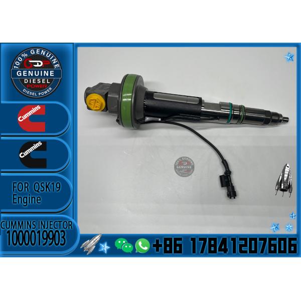 Auto Parts Common Rail Diesel Fuel Injector 1000019903 For Cummins QSK19 QSK38 QSK60