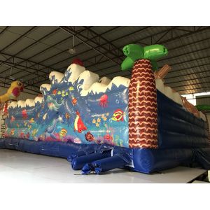 Topic Pirate Themed Inflatable Fun City 10-16 Children Capacity