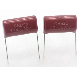 PP 0.47uF Metallized Polypropylene Film Capacitor CBB22 474J630V