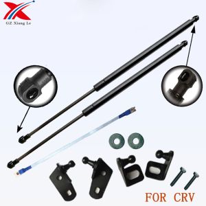 CRV hydraulic support for hood